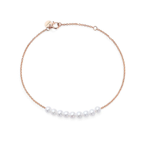 Pure Pearls - Gold Bracelet