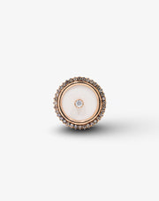 Pink Gold with Diamonds Ring