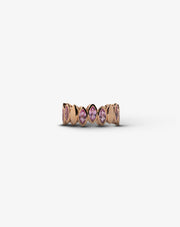 Pink Gold and Sapphire Ring