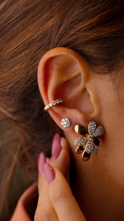 Gold Diamond Ear Cuff