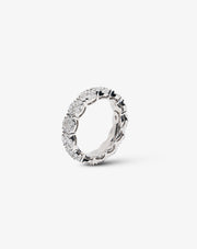 White Gold and Diamonds Eternity Ring