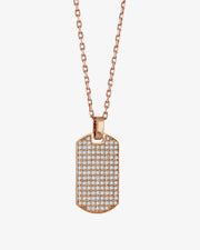 Rose Gold Necklace with Pendent