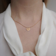 Rose Gold Minimal Necklace