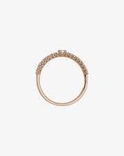 Pink Gold and Diamond Ring