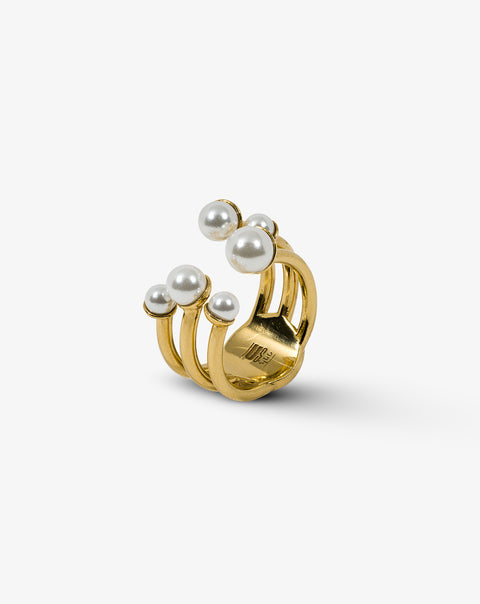 Ring with 6 Pearls