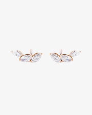 Rose Gold and Diamond Earrings VIII