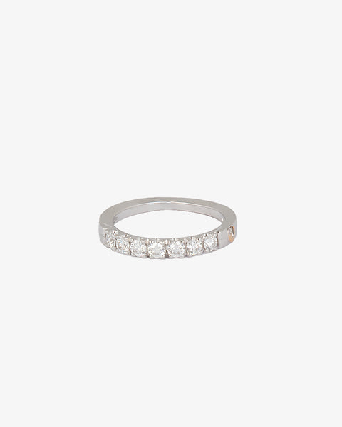 White Gold & VII Diamond Ring