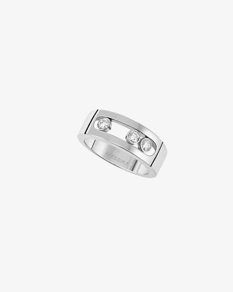 Ring Move Joaillerie Small - White Gold
