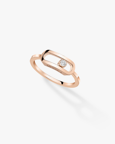 Move Uno Gold LM Ring - Rose Gold